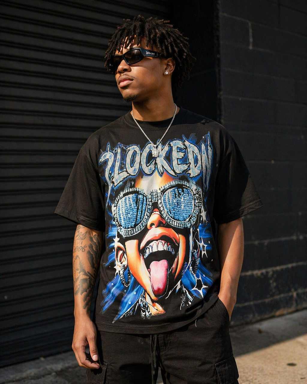 Locked in over everything shirt